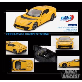 BBR Models FERRARI 812 GIALLO MODENA COMPETITIZONE 2021