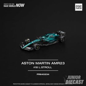   (Előrendelés) Pop Race 1/64 Aston Martin AMR23 #18 Lance Stroll, green/black