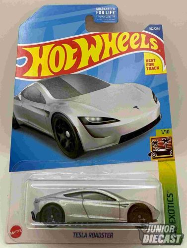 Hot Wheels Tesla Roadster (sérült csomagolás)