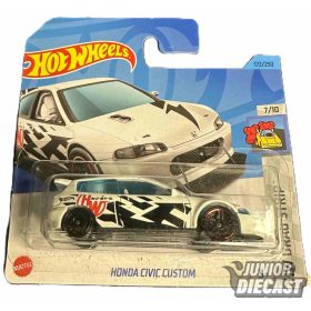 Hot Wheels Honda Civic Custom fehér 