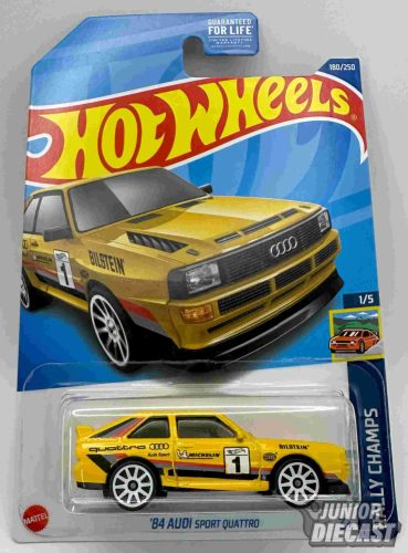 Hot Wheels '84 Audi Sport Quattro