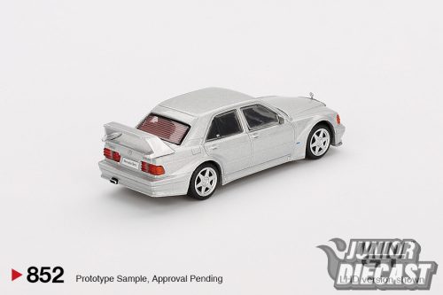 MINI GT MERCEDES-BENZ 190E 2,5-16 EVO 2 ASTRAL SILVER 1989 #852