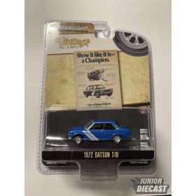 Greenlight 1972 Datsun 510 Show it Like it is A Champion