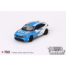   Mini GT [MGT00753-L] 1:64 HONDA CIVIC TYPE R #3 PACE CAR 2023 #753