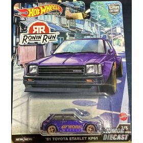 Hot Wheels '81 Toyota Starlet KP61