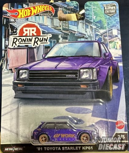 Hot Wheels '81 Toyota Starlet KP61