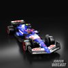 (Előrendelés) Hot Wheels F1 Series Visa Cash App RB Formula One Team Yuki Tsunoda Car #22