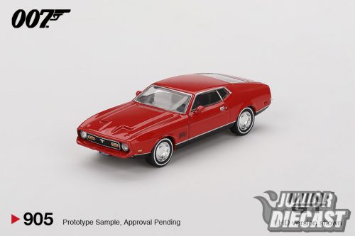 Mini GT FORD MUSTANG MACH 1 - DIAMONDS ARE FOREVER - Angol BLISTER 1971