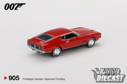 Mini GT FORD MUSTANG MACH 1 - DIAMONDS ARE FOREVER - Angol BLISTER 1971