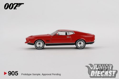Mini GT FORD MUSTANG MACH 1 - DIAMONDS ARE FOREVER - Angol BLISTER 1971