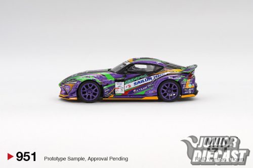 Mini GT 1:64 TOYOTA GR SUPRA KUHL D1GP EVANGELION RACING 2021