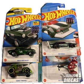   Hot Wheels “fél fantasy”-fantasy autó gyerekeknek (többféle, random 1 db)