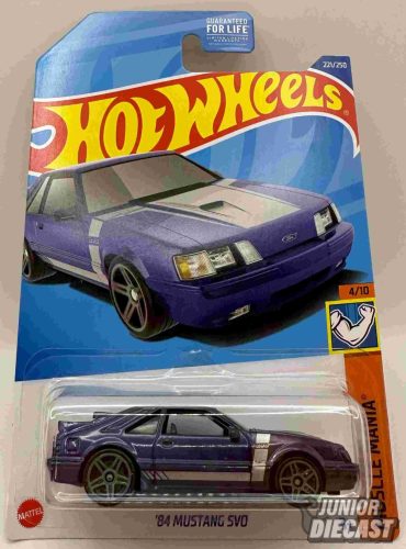 Hot Wheels '84 Mustang SVO