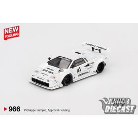   Mini GT 1:64 LAMBORGHINI COUNTACH LB- WORKS WHITE TOKYO AUTO SALON  2024