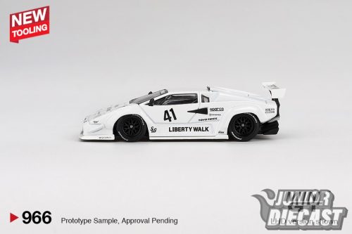 Mini GT 1:64 LAMBORGHINI COUNTACH LB- WORKS WHITE TOKYO AUTO SALON  2024