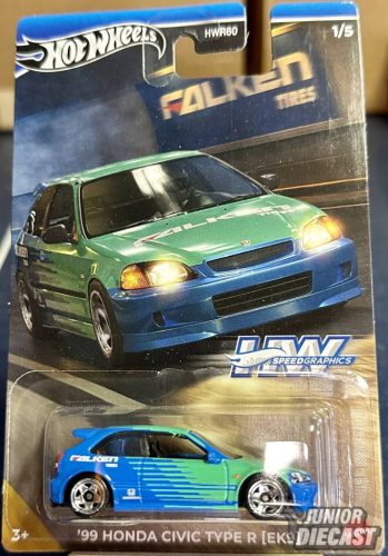 Hot Wheels '99 Honda Civic Type R (EK9)