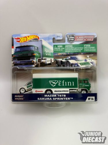 Hot Wheels Mazda 787B & Sakura Sprinter #16