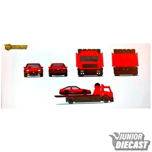(Előrendelés) Hot Wheels Toyota AE86 Sprinter Trueno & Fleet Street