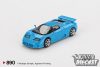 MINI GT 1:64 BUGATTI EB110 SUPER SPORT BLUE BUGATTI 1995 #890