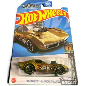 Hot Wheels '68 Corvette-Gas Monkey Garage 