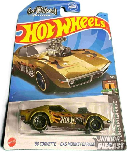 Hot Wheels '68 Corvette-Gas Monkey Garage 