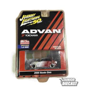   Johnny Lightning  Mijo Exclusive 2000 Honda Civic 1 of 4800 Limited Edition
