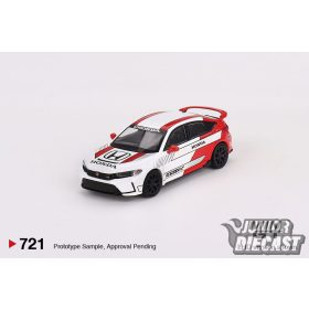 Mini GT HONDA CIVIC TYPE R WHITE #2 PACE CAR 2023 #721