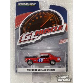   Greenlight 1968 Ford Mustang GT Coupe #68 Charlie Henry Race Car