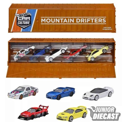 Hot Wheels Mountain Drifters szett (5db Premium autó)