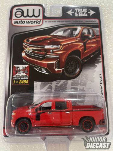 Auto World 1/64 2019 Chevrolet Silverado LTZ Z71 (1 of 2496)