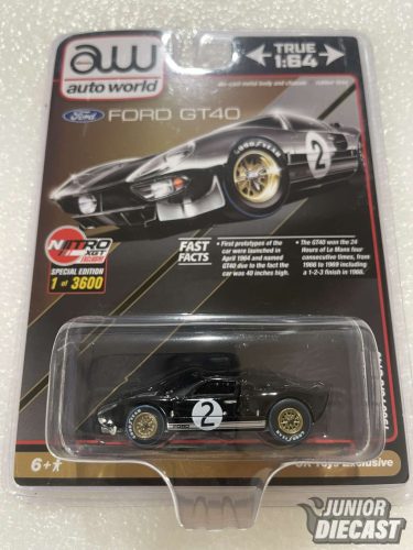 Auto World 1/64 1966 Ford GT40 #2 ( 1 of 3600)