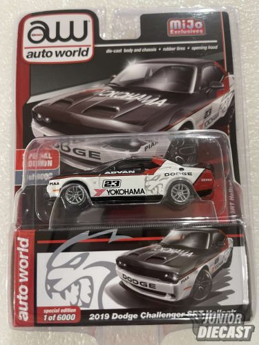 Auto World 1/64 2019 Dodge Challenger SRT Hellcat #23 *Yokohama* (1 of 6000)