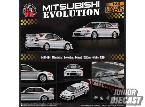 BM Creations 1/64 Mitsubishi Lancer EVO 6.5 Tommi Edition