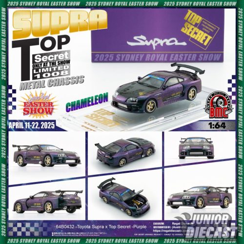 (Előrendelés) BM Creation 1/64 Toyota Supra Top Secret *Australia Limited*
