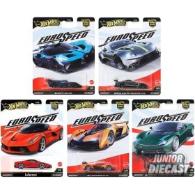 Hot Wheels Euro Speed szett (5db autó)