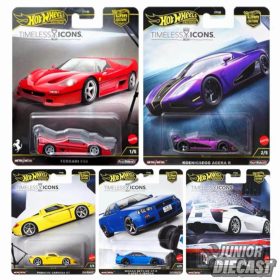   Hot Wheels Car Culture Mix *Timeless Icons* szett (5db autó)