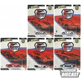   (Előrendelés) Hot Wheels Vintage Racing Premium szett (5db modell)