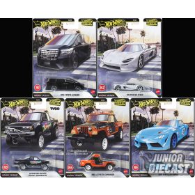   (Előrendelés) Hot Wheels Boulevard szett 151-155(5db modell)