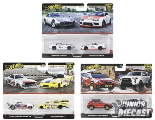 (Előrendelés) Hot Wheels 2-Packs 2025 mix3