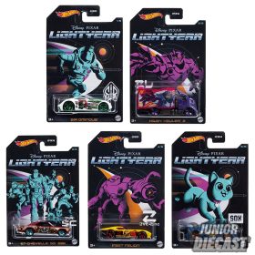 Hot Wheels Disney Pixar Lightyear Entertainment (5db autó)