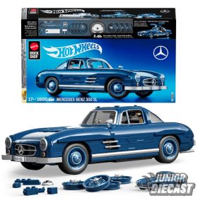   Hot Wheels 1/12 Mercedes-Benz 300 SL 1600 darabos építő szett (+17)