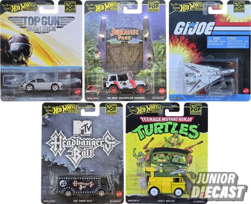 Hot Wheels Pop Culture szett (5db autó)