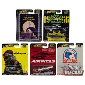 Hot Wheels Pop Culture szett (5db Premium modell)