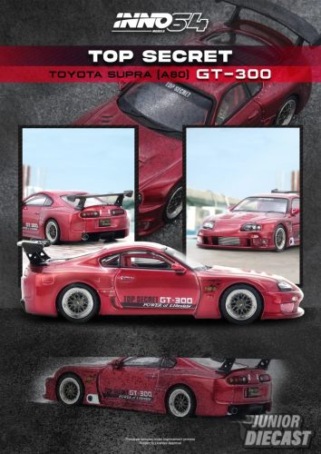 (Előrendelés) INNO 64 Toyota Supra (A80) *Top Secret*