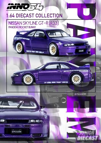 INNO64  Nissan Skyline GT-R (R33) *Pandem Rocket Bunny*