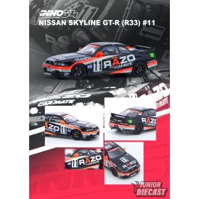   Inno 64 Nissan Skyline GT-R R33 #11 *Razo Trampio* N1 Super Endurance Series, Sendan Highland 1995 Winner