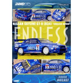   INNO64 Nissan Skyline GT-R (R34) #3 *Endless Advan* Super Taikyu Series 2002 Winner