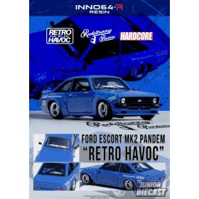   (Előrendelés) INNO64 Ford Escort MK2 Pandem *Emotion* Retro Havoc