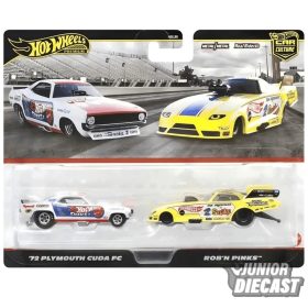 Hot Wheels '72 Plymouth Cuda FC & Rob'N Pinks