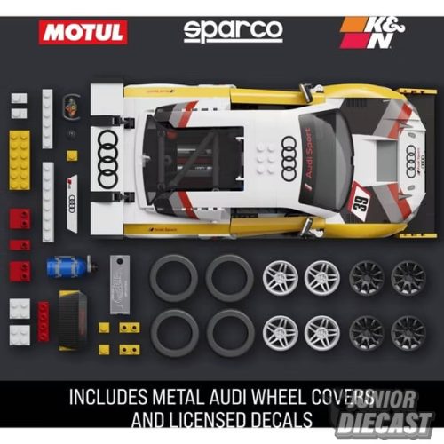 Hot Wheels 1/16 *Elite series* 2015 Audi R8 LMS építő szett (820 darabos)